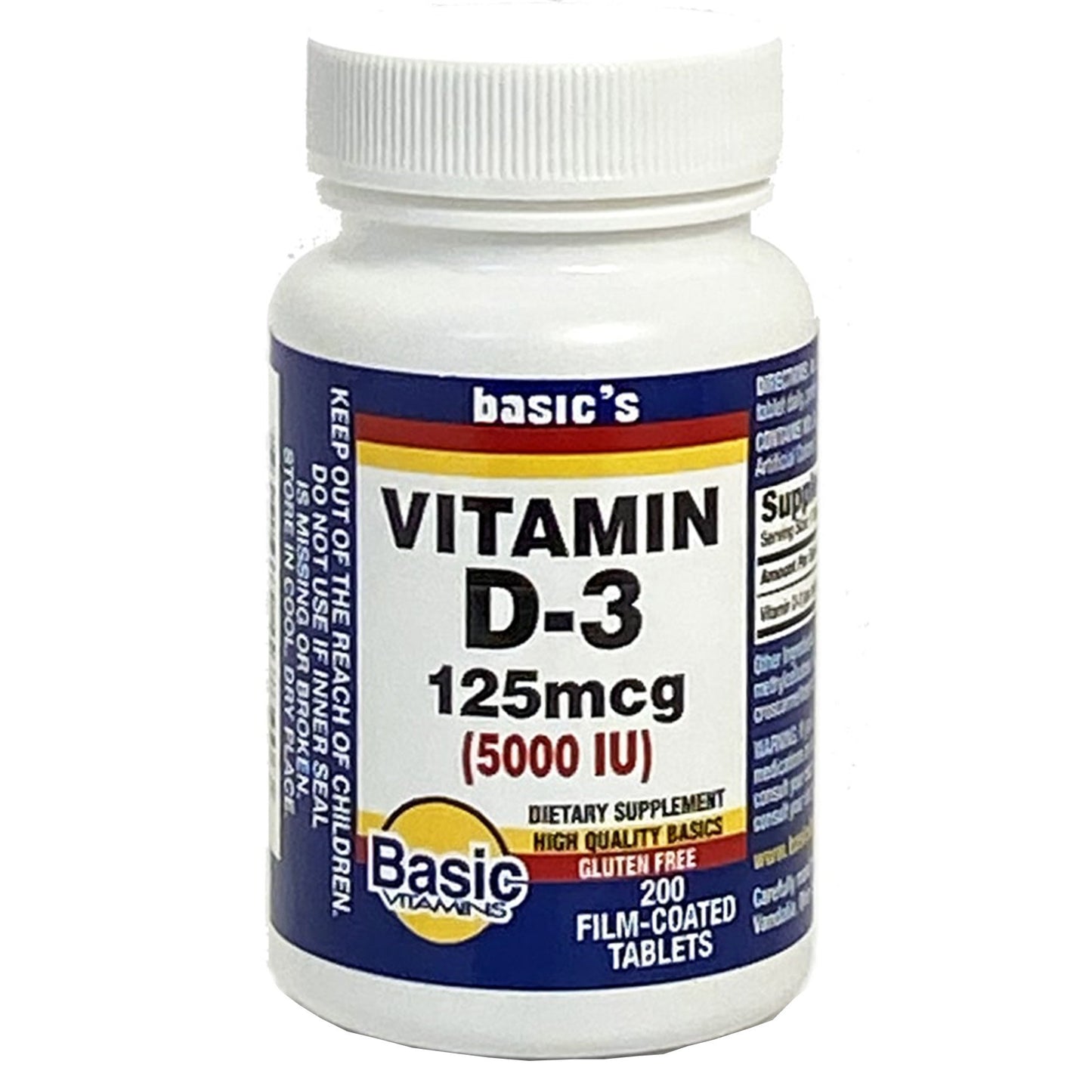 VITAMIN D, TAB 5000IU