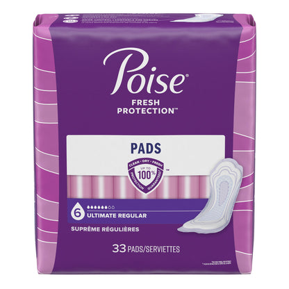 PAD, INCONT POISE ULTRA COVERED