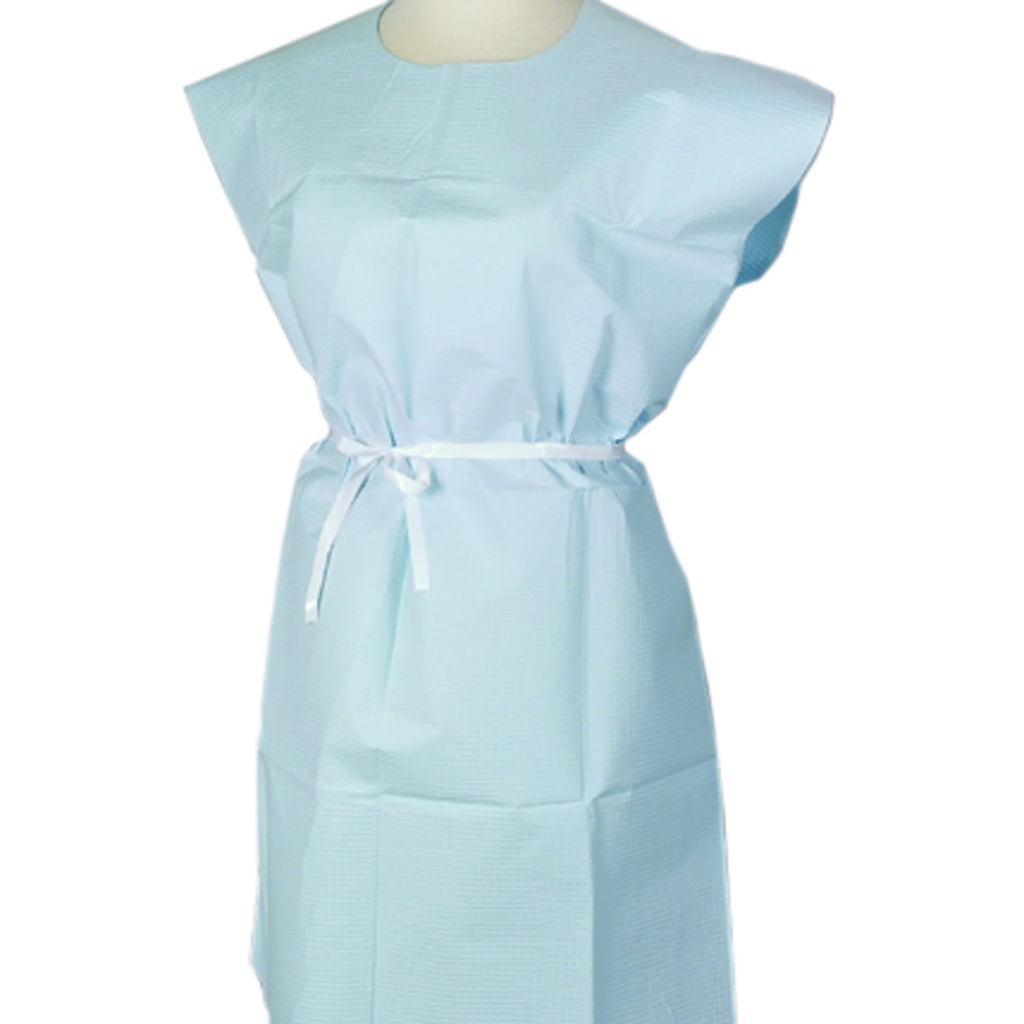 GOWN, PATIENT TISSUE BLU 30"X42"