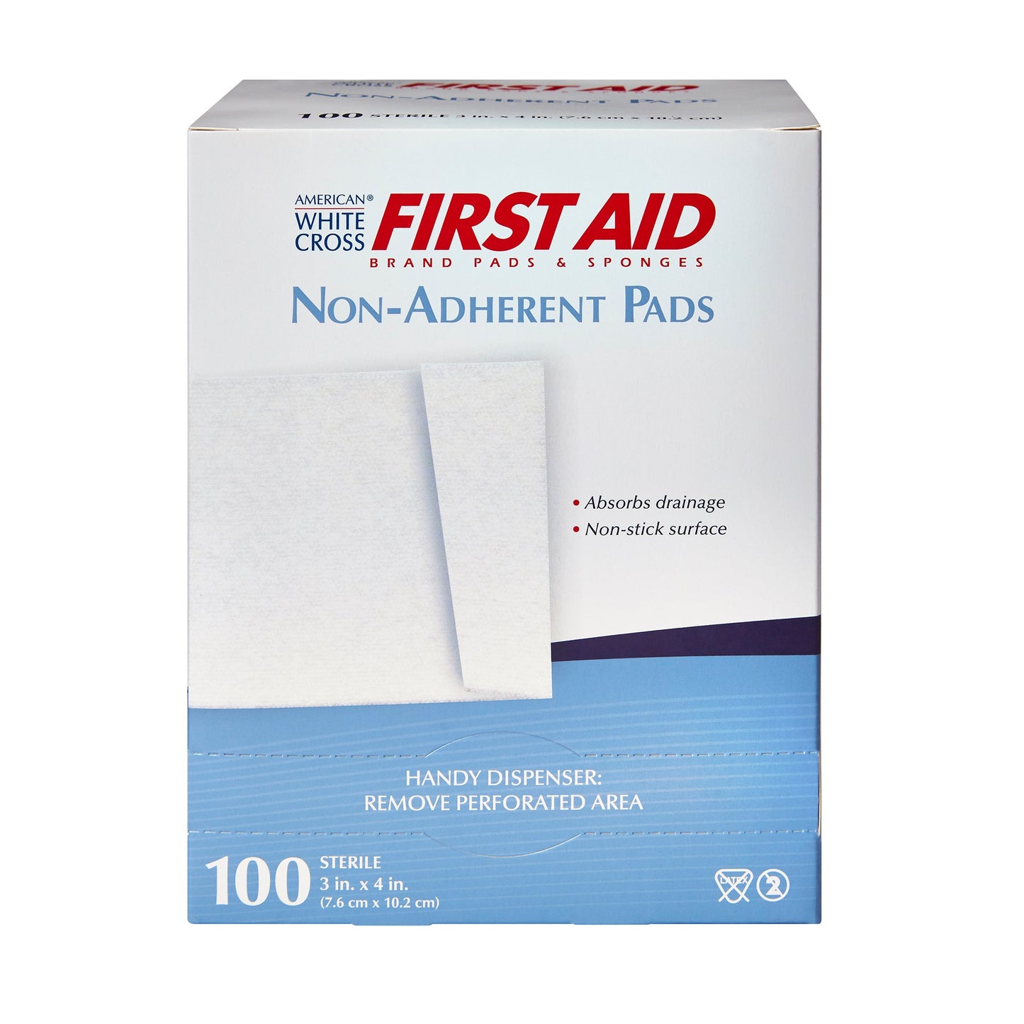 DRESSING, PAD N/ADH STR 3"X4"1'S