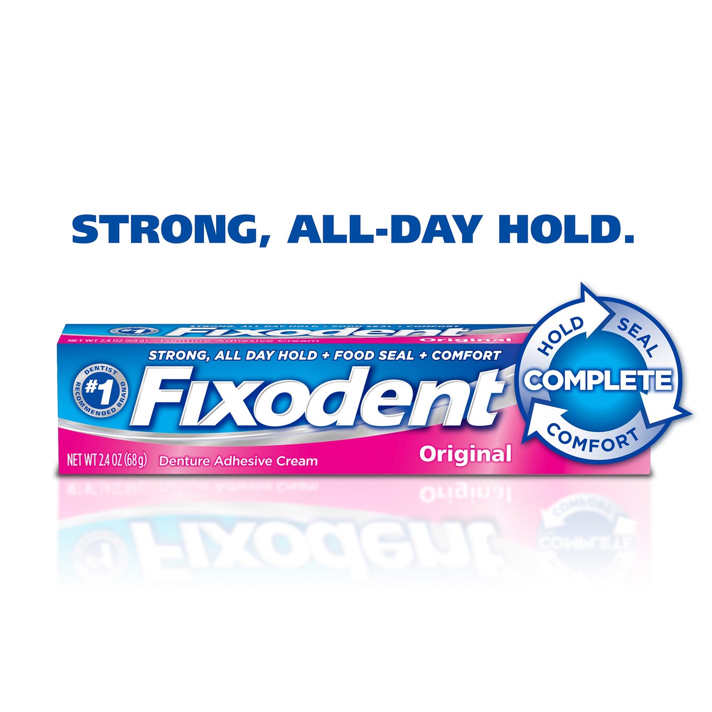 ADHESIVE, DENTURE FIXODENT ORICLEAN 1.4OZ