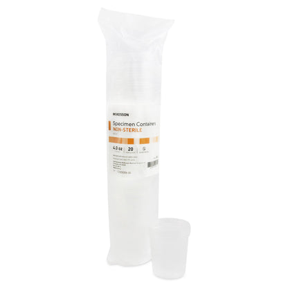 CONTAINER, SPCMN NO LID N/S 4OZ