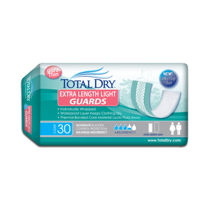 PAD, INCONT TOTALDRY XTRLNTH GRD LT