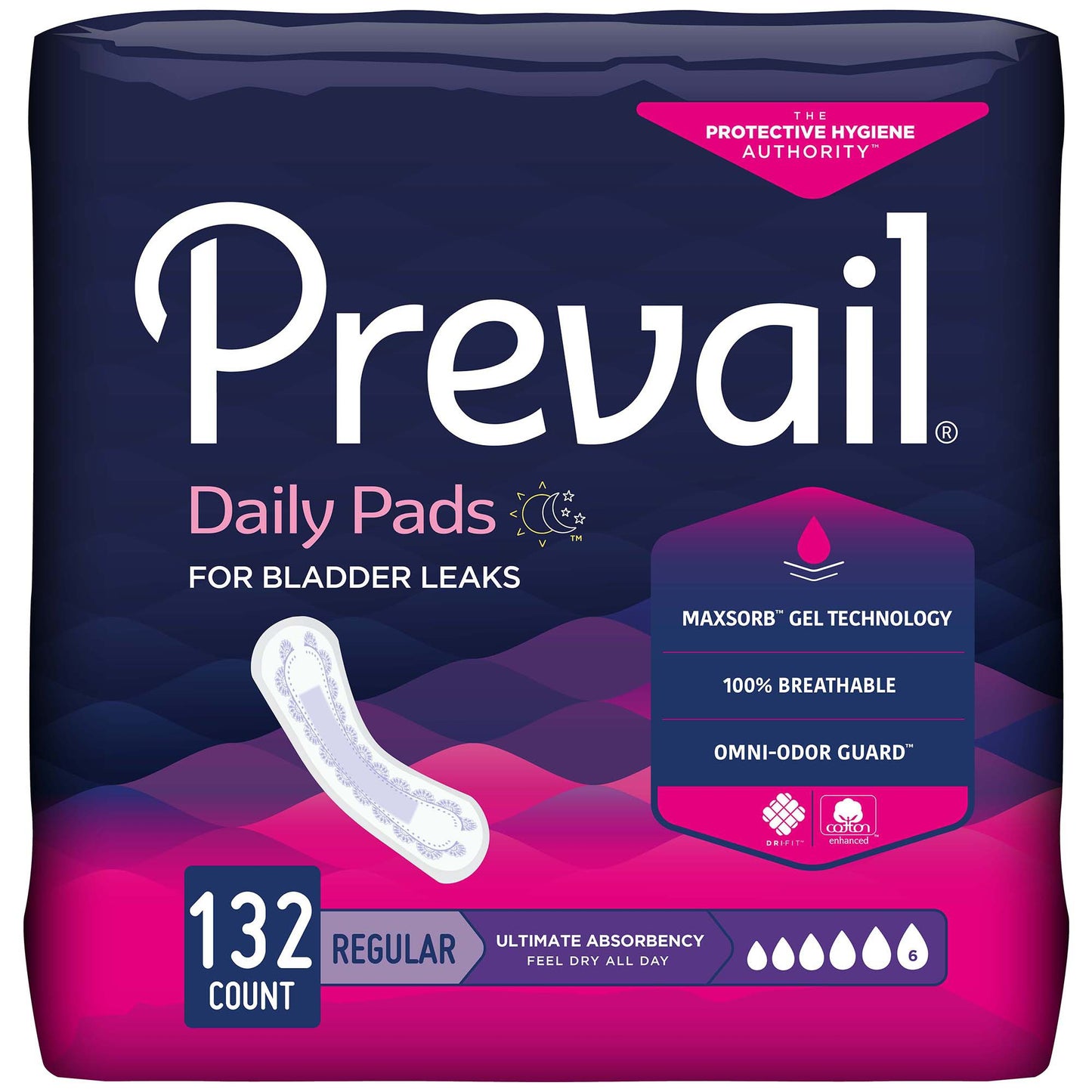 PAD, INCONT PREVAIL UTIMATE ABSORBENCY