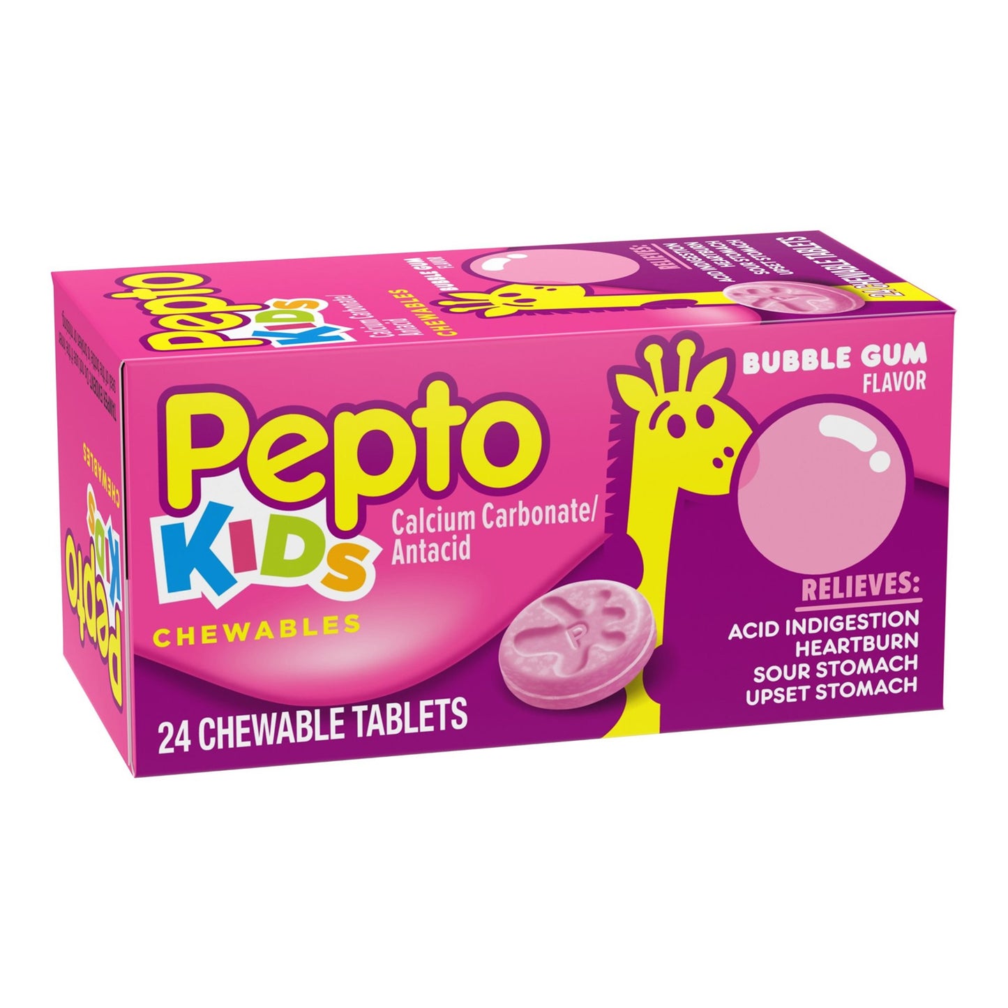 PEPTO-BISMOL, TAB CHEW BUBBLEGUM