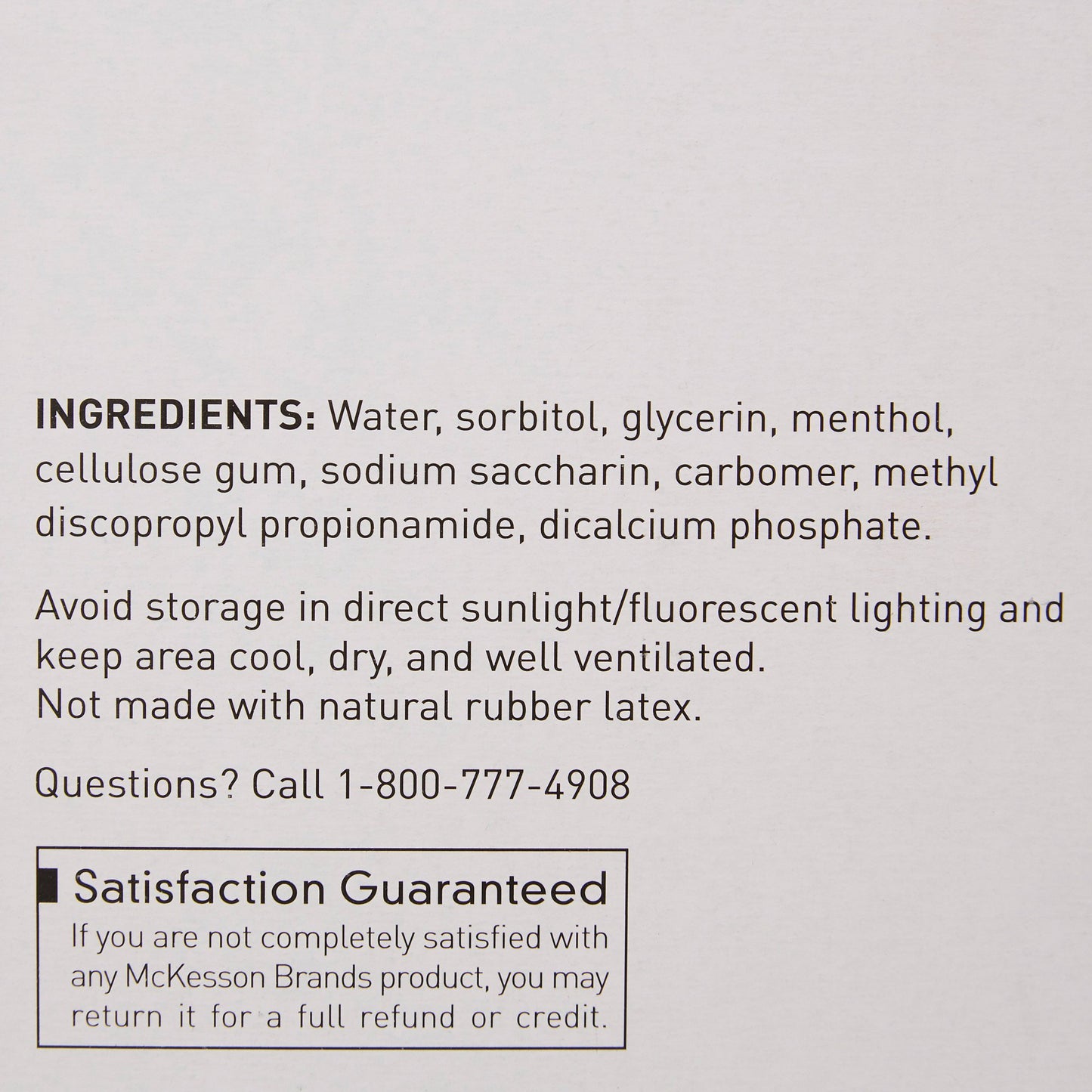 ORAL FOAM SWABSTICK, W/DENTIFRICE MINT