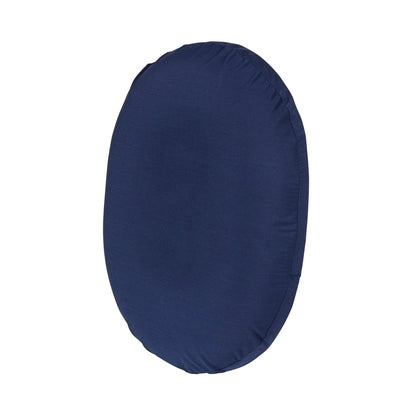 CUSHION, DONUT NAVY BLU 14"