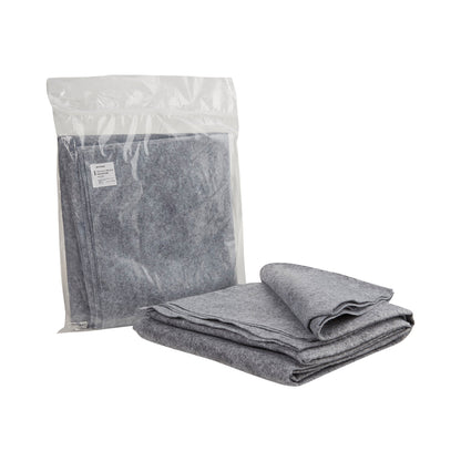 BLANKET, STRETCHER POLY GRY 40"X80"