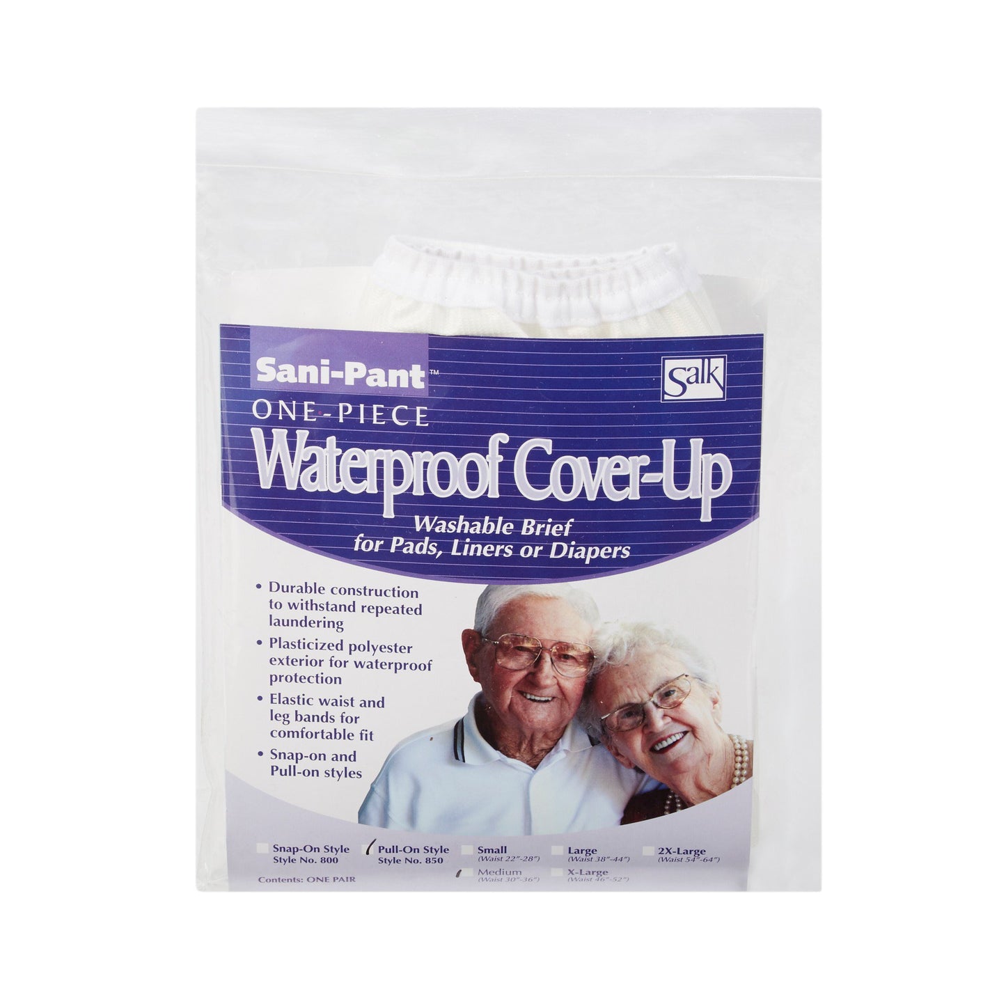 PANT, SANI PULL-ON MED