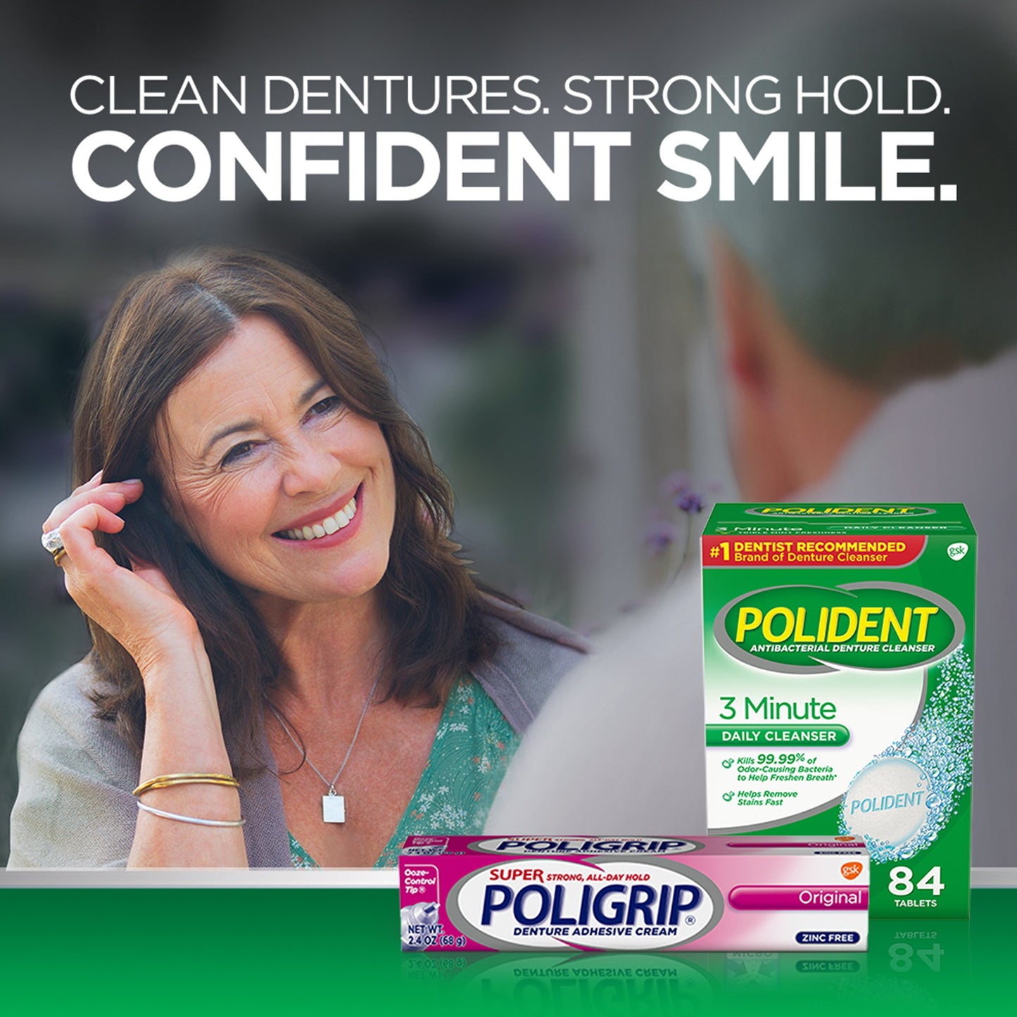POLYGRIP, SUPER CREAM 2.4OZ9BLOCK