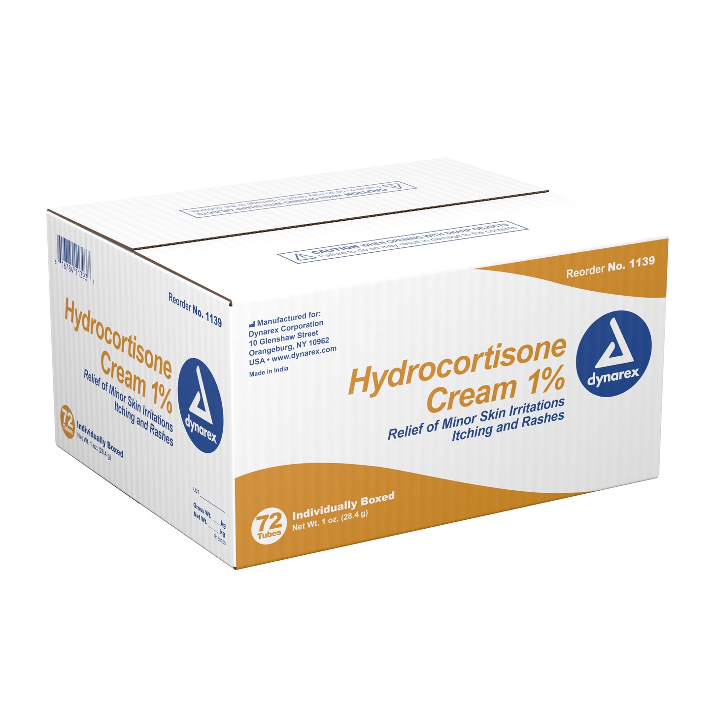 HYDROCORTISONE, CREAM 1% 1OZ TU