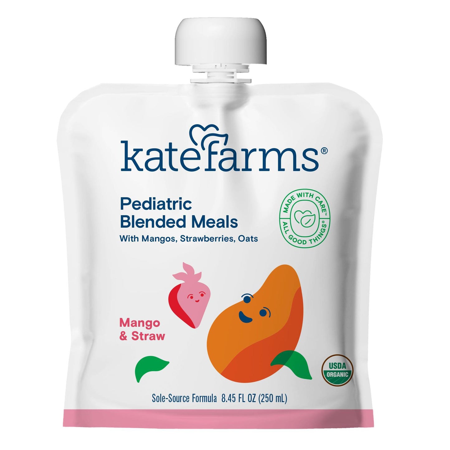 SUPPLEMENT, MEAL BLENDED PED MANGO/STRWBRY 250ML
