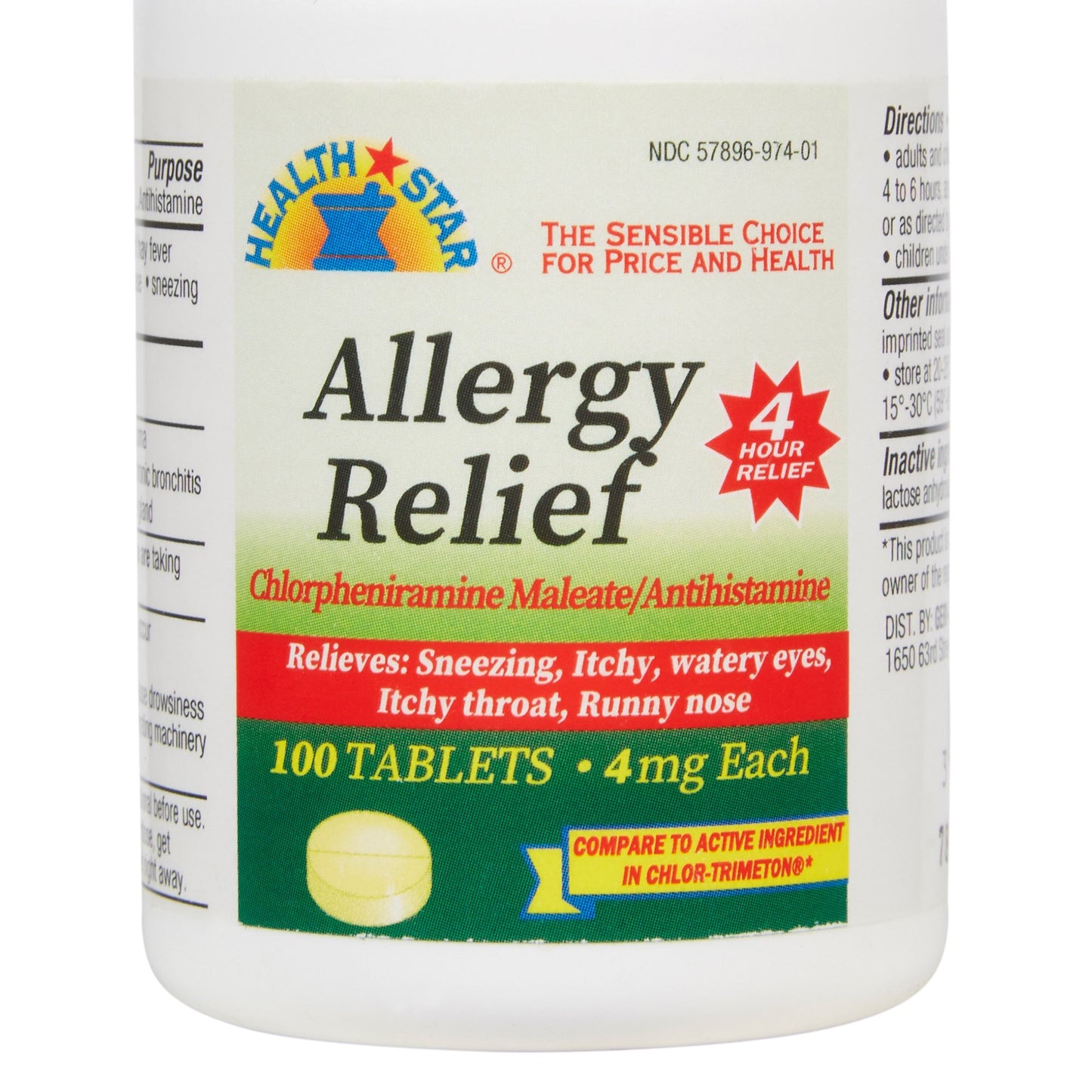 ALLERGY, TAB 4MG