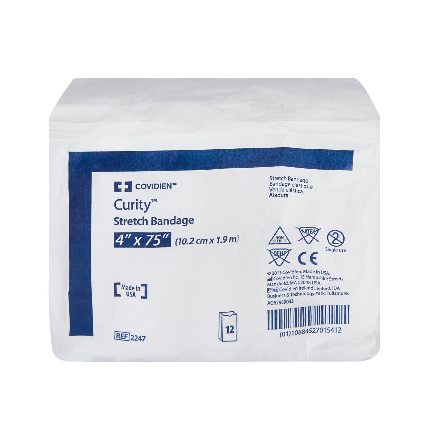 BANDAGE, GAUZE STRETCH 4"X75"