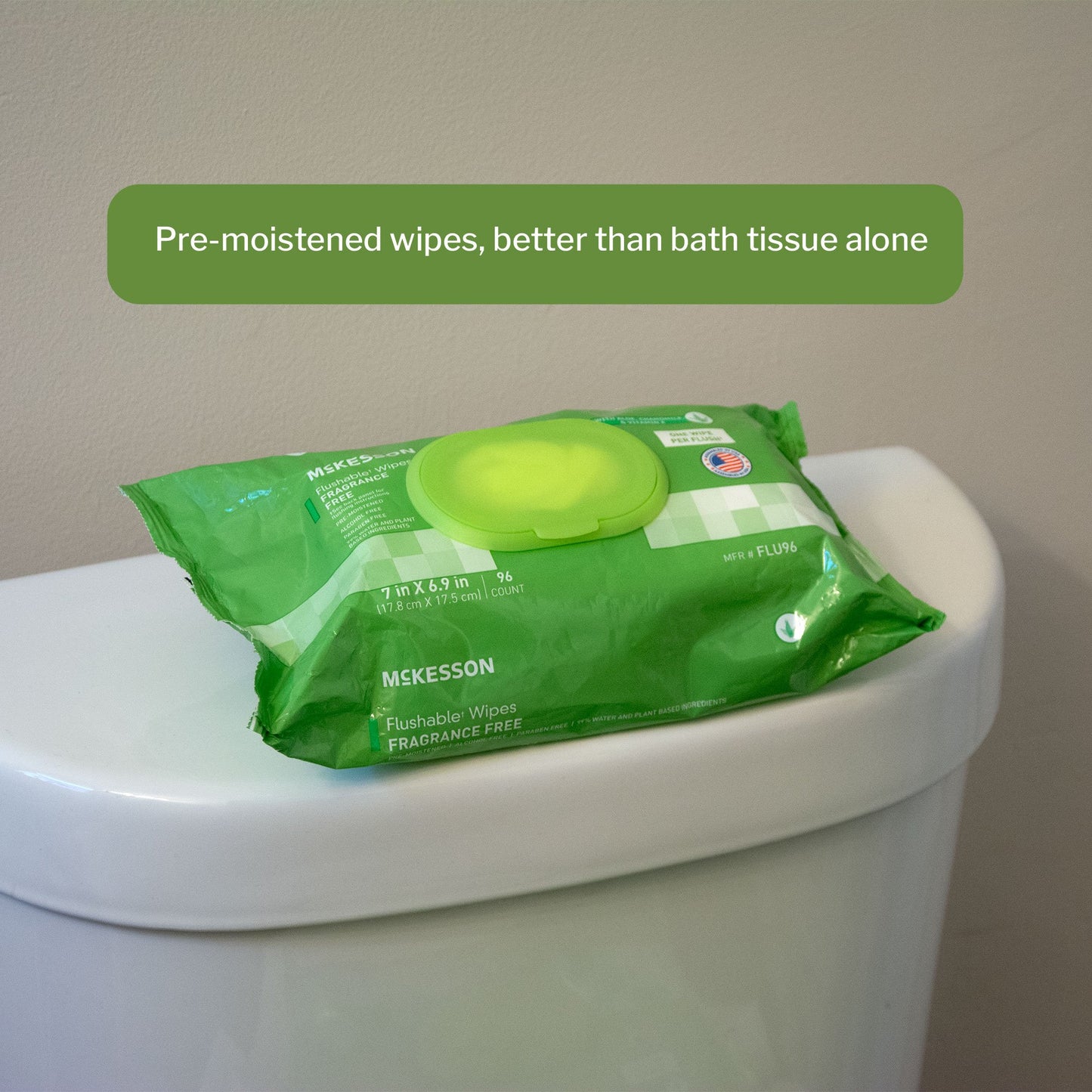 WIPE, WET FLUSHABLE UNSCNTED SFT PK W/LID