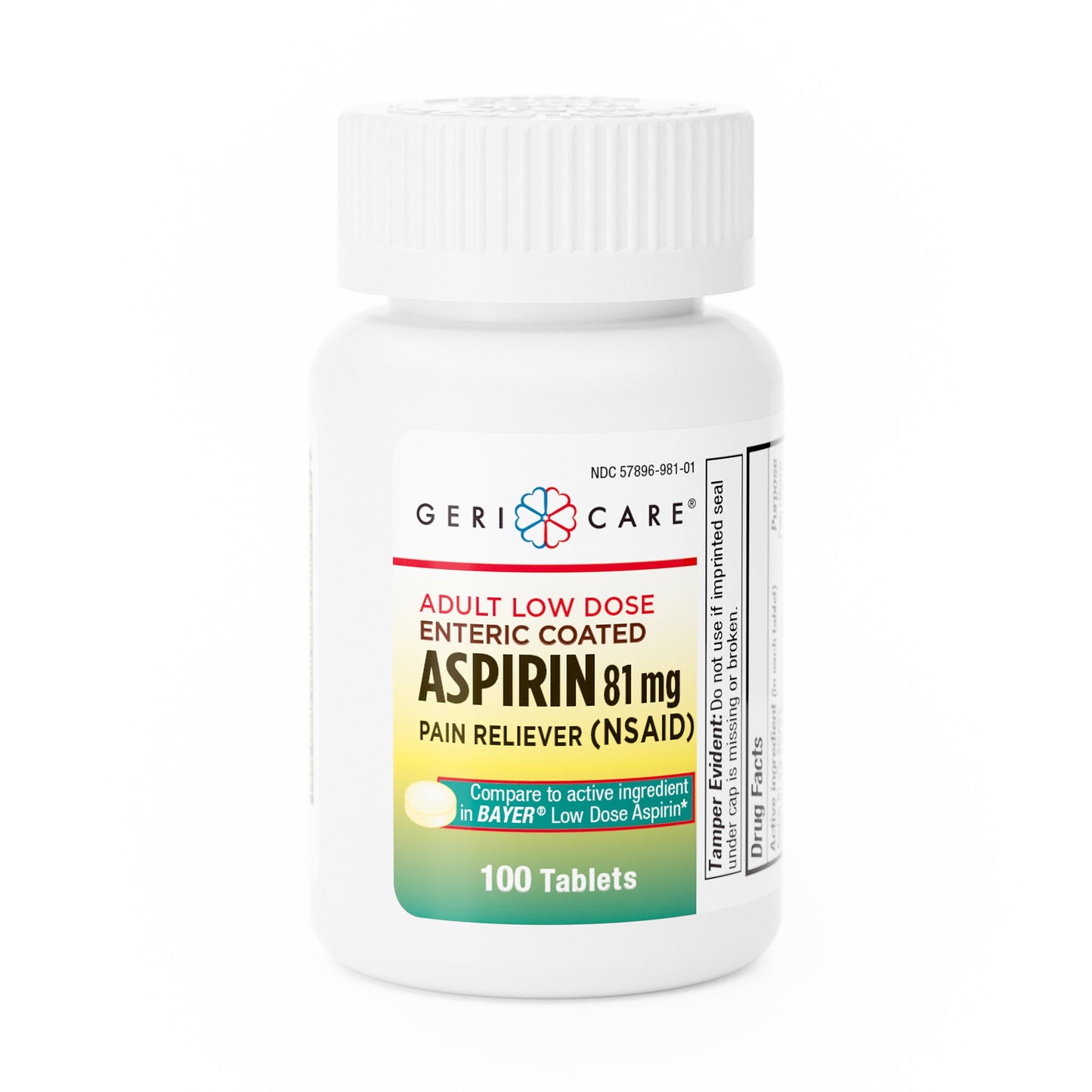 ASPIRIN, TAB ENTERIC LOW DOSE81MG
