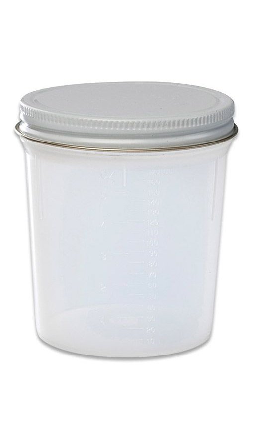 CONTAINER, SPCMN N/S W/CAP 4OZ