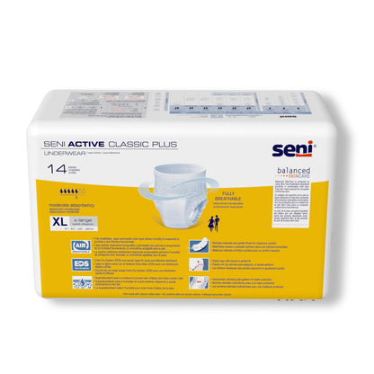 UNDERWEAR, INCONT ACTIVE CLASSIC+ XLG 47"-63"