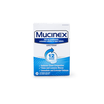 MUCINEX, TAB ER 600MG