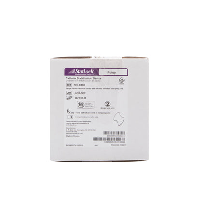 CATH SECURE, STATLOCK FOLEY SWIVEL SIL PET
