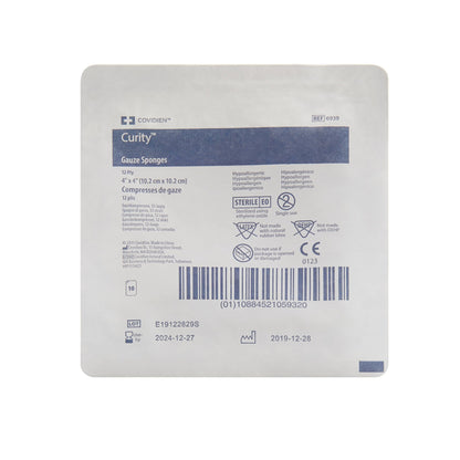 SPONGE, GAUZE 12PLY 4"X4"