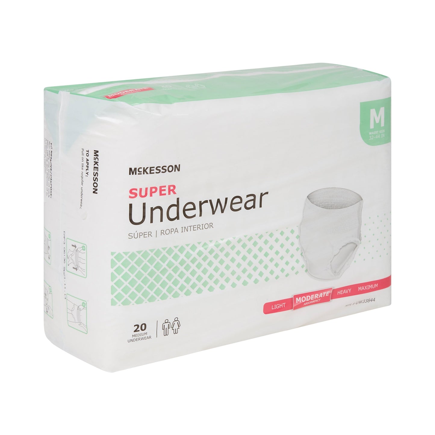 UNDERWEAR, SUPER MED 32-44