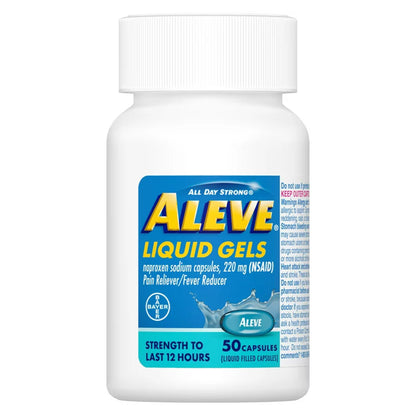 ALEVE, CAP LIQ GEL 220MG