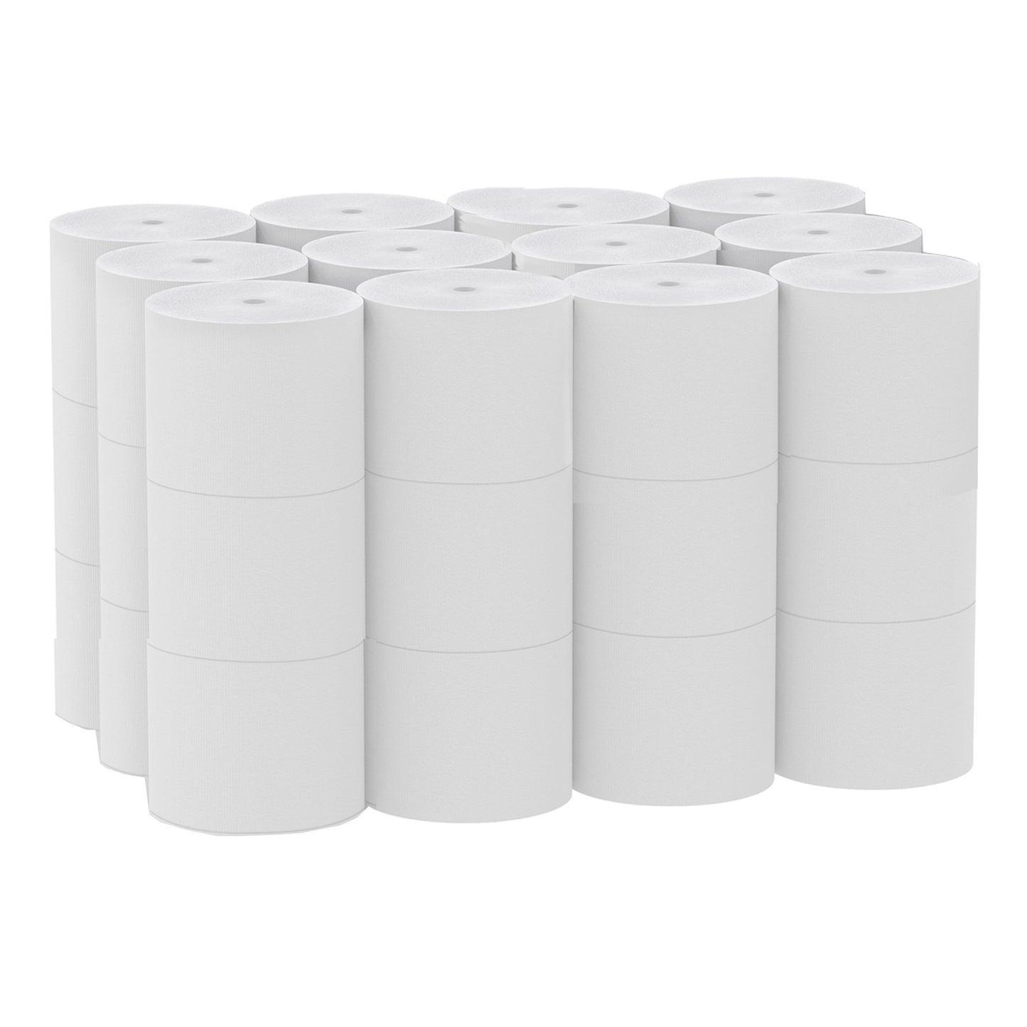 TISSUE, TOILET CORELESS WHT