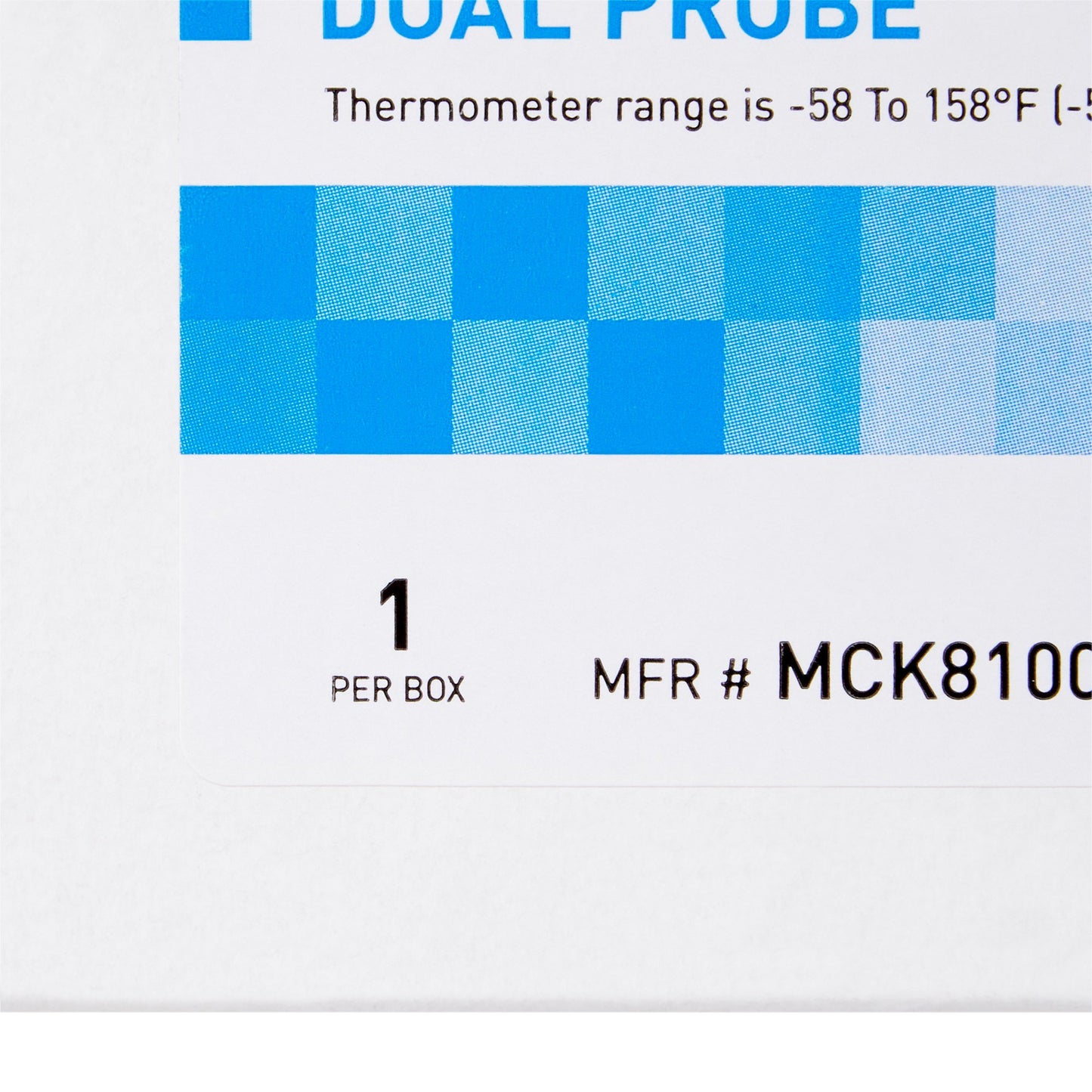 THERMOMETER, REFRIG/FRZR DUALPROBE ACC 1.0/RES 0.1