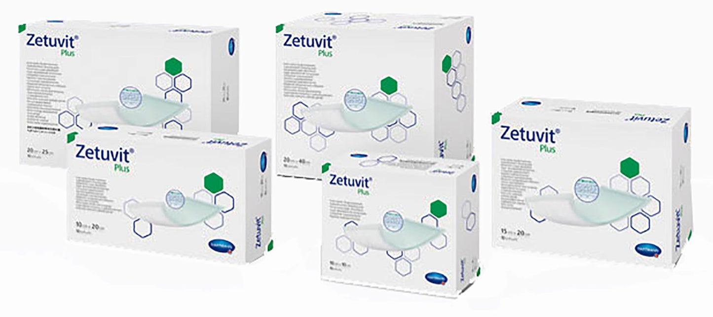 DRESSING, WOUND ZETUVIT PLUS W/SAP 4"X4"