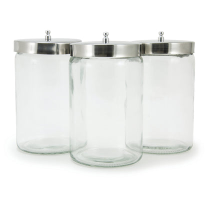 JAR, SUNDRY W/LID UNLABELED LF7"X4-1/4"