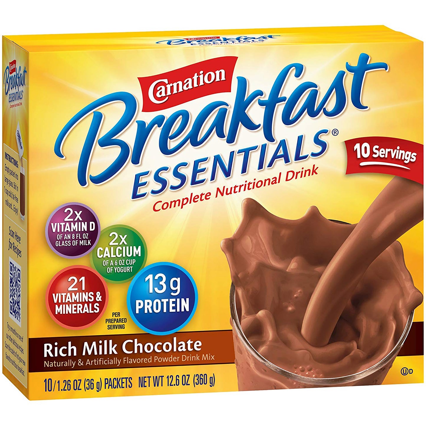 CARNATION BREAKFAST ESSENTIAL,PDR CHOC