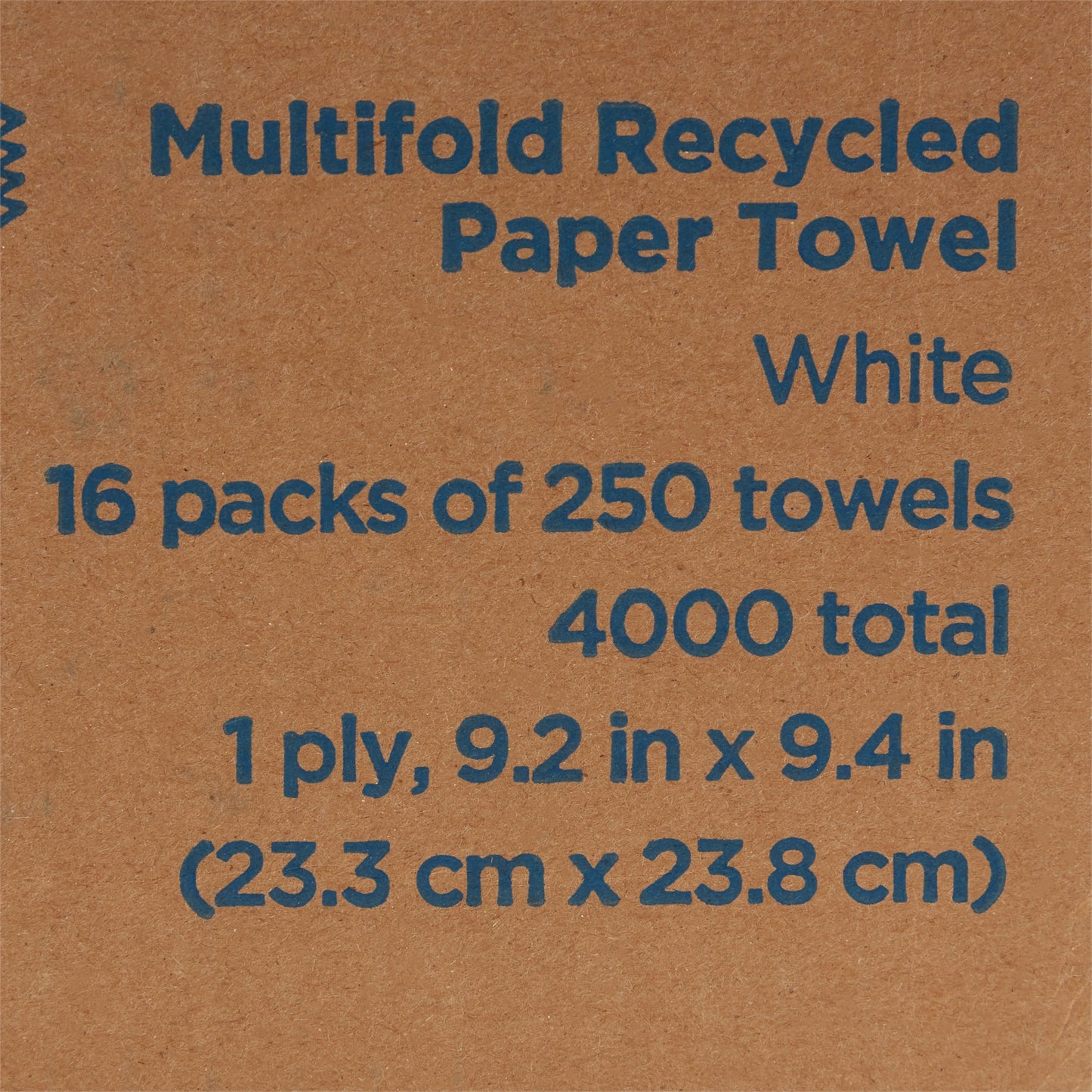TOWEL, PAPER MULTI-FOLD WHT 91/4X9 1/2