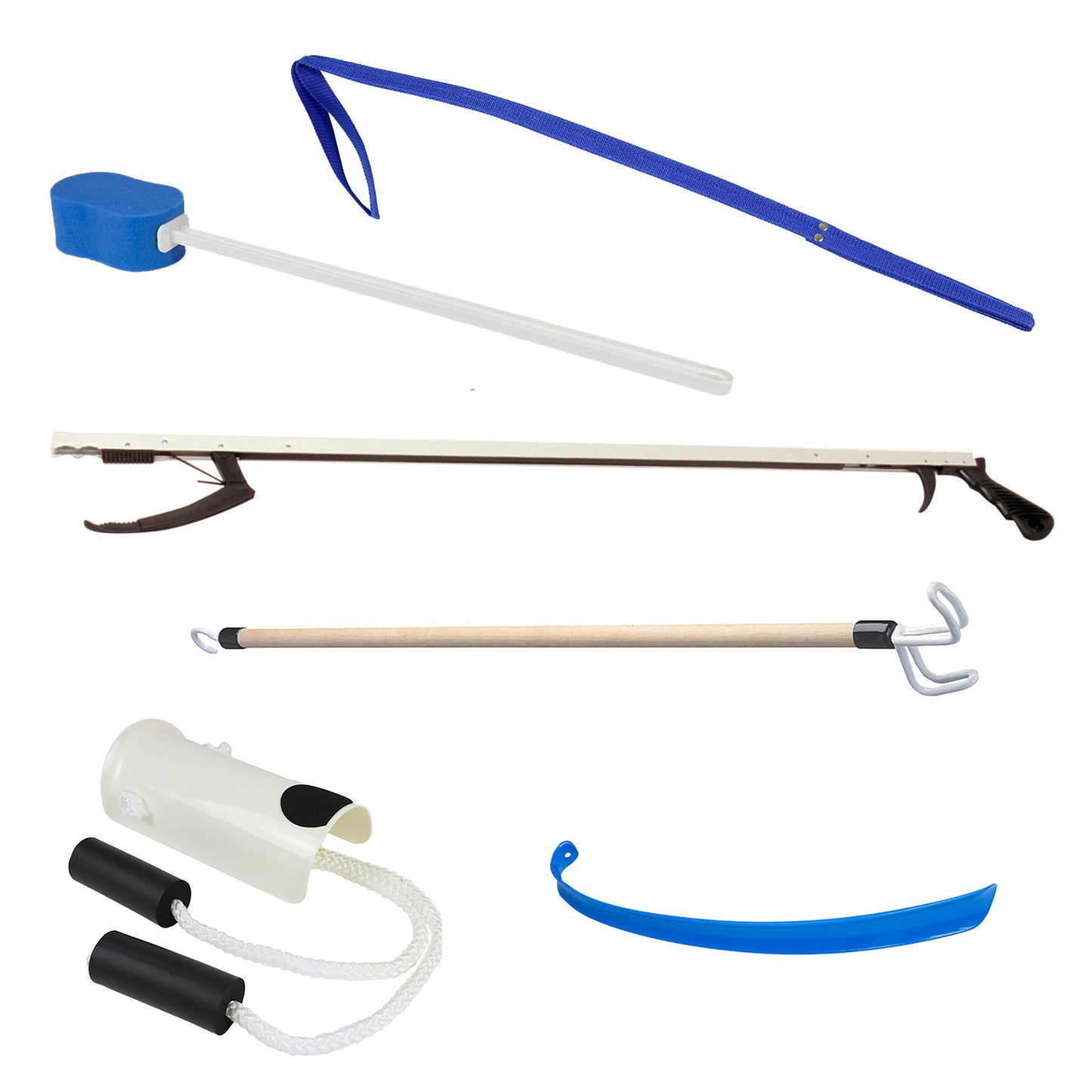 HIP KIT, SOCK AID REACHER SPONGE LEG LIFT DRSG STICK