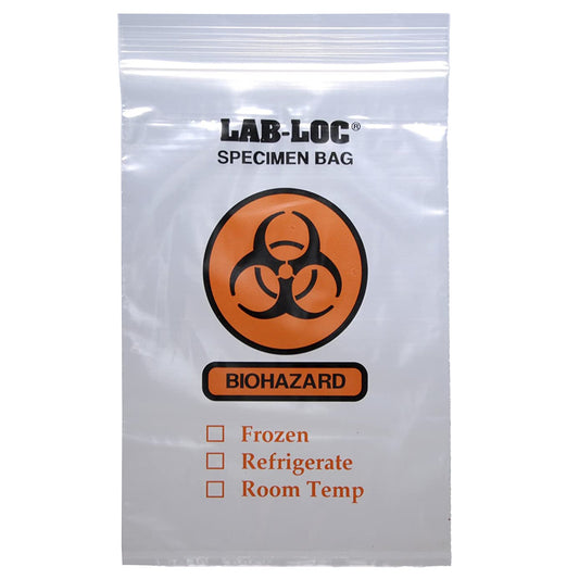 BAG, SPECIMEN CLR 2MIL 6"X9"