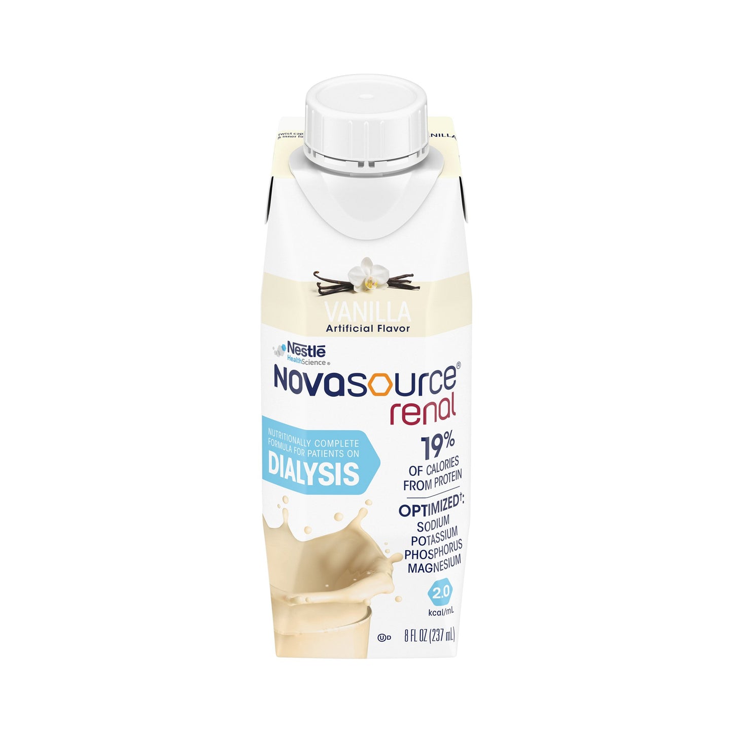 NOVASOURCE RENAL, VANILLA 8OZ