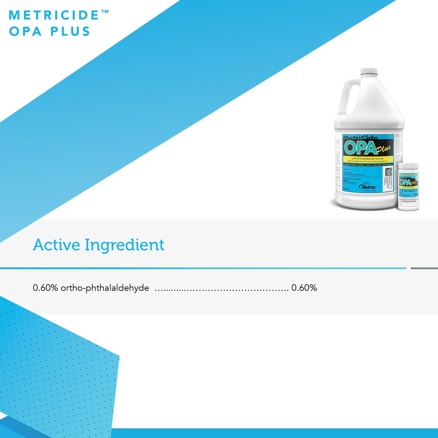 DISINFECTANT, OPA METRICIDE PLUS 30DAY
