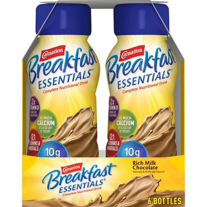 CARNATION, BRKFST ESSENTIALS RTD MILK CHOCOLATE