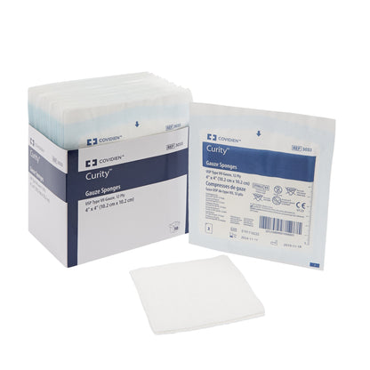 SPONGE, GAUZE 12PLY STR 4"X4"