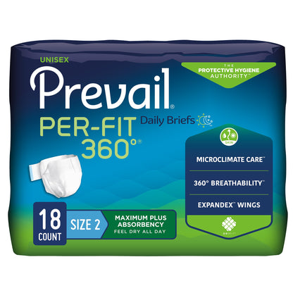 BRIEF, PREVAIL PER-FIT MAX+ ABSRB SZ2 45"-62"