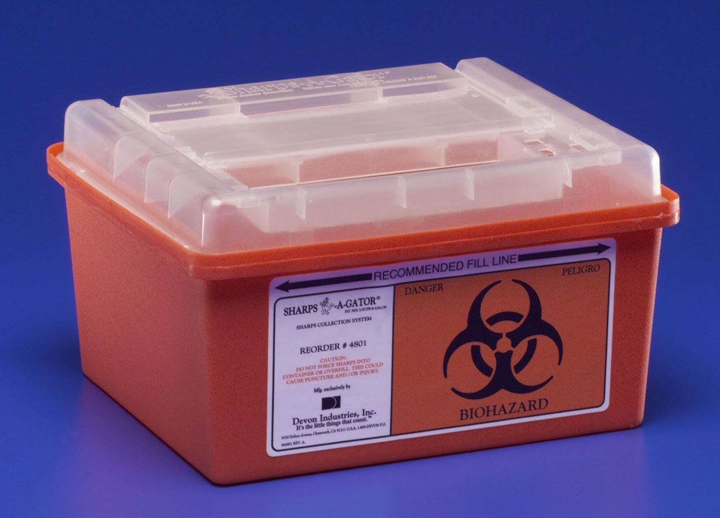 CONTAINER, SHARPS RED GL RIG