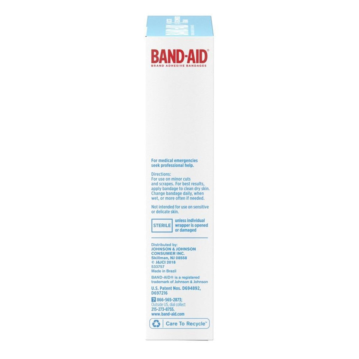 BANDAGE, ADH BAND-AID TOUGH STRIPS
