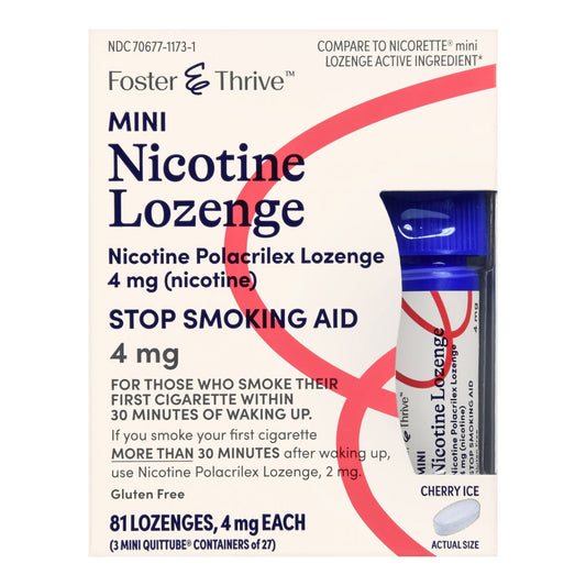 NICOTINE, LOZ FT SM MINI CHERRY ICE 4MG
