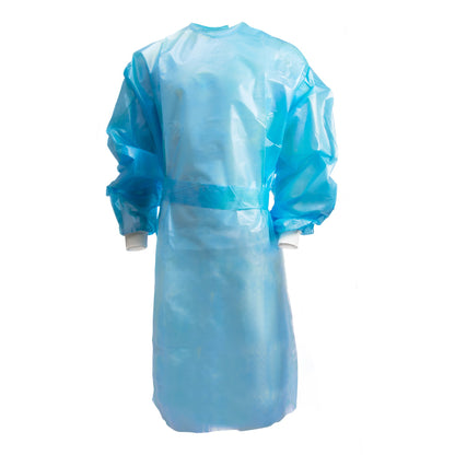 GOWN, CHEMO FULL BCK HOOK&LOOPCLSR AAMI 2LG
