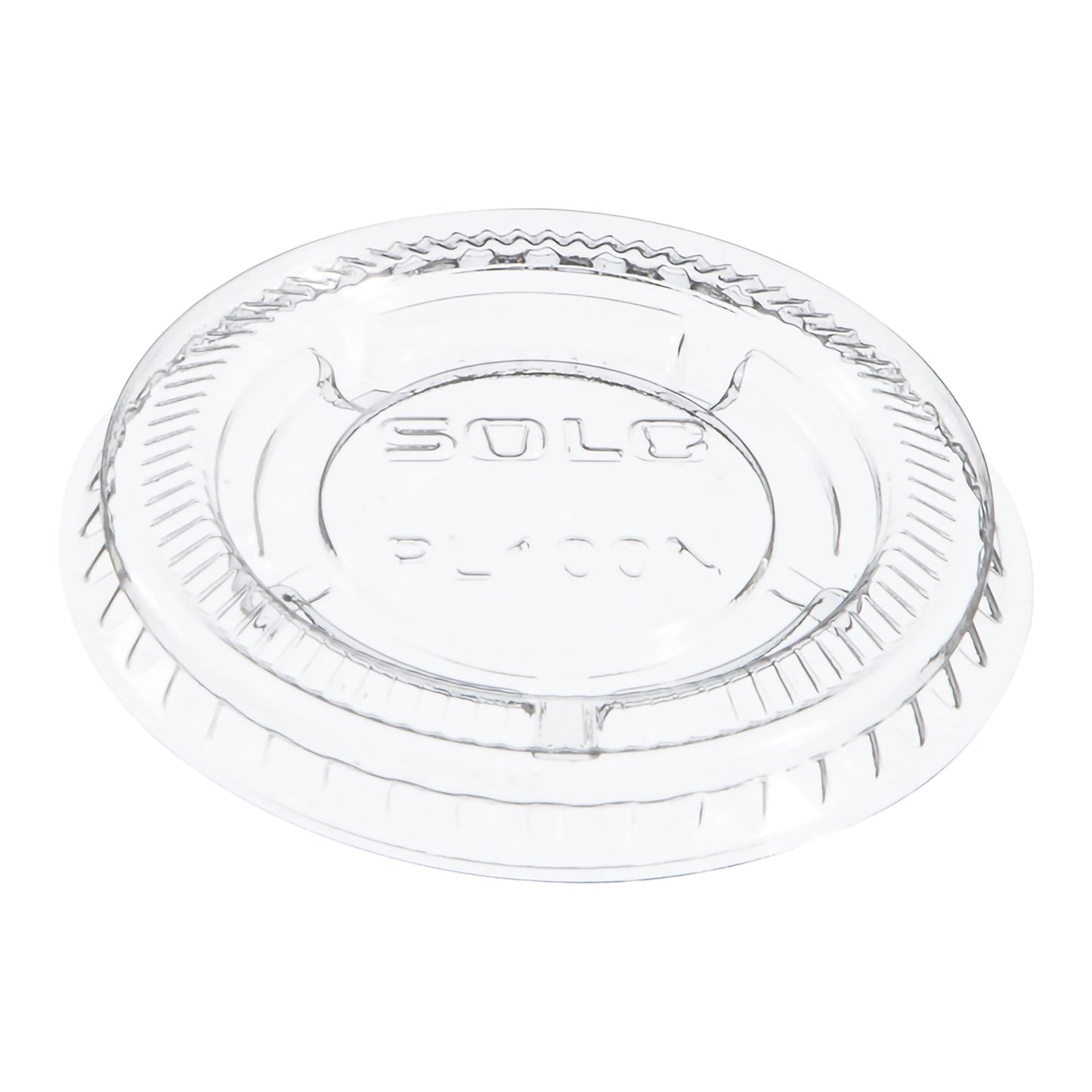LID, CUP PORTION PLAS RND CLR1OZ
