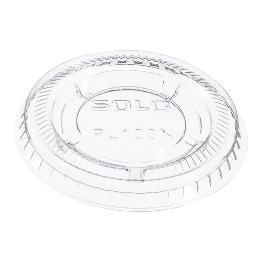 LID, CUP PORTION PLAS RND CLR1OZ