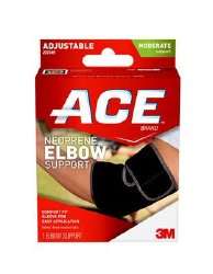 ELBOW SUPPORT, ACE ADJ NEOPRENE ONE-SIZE