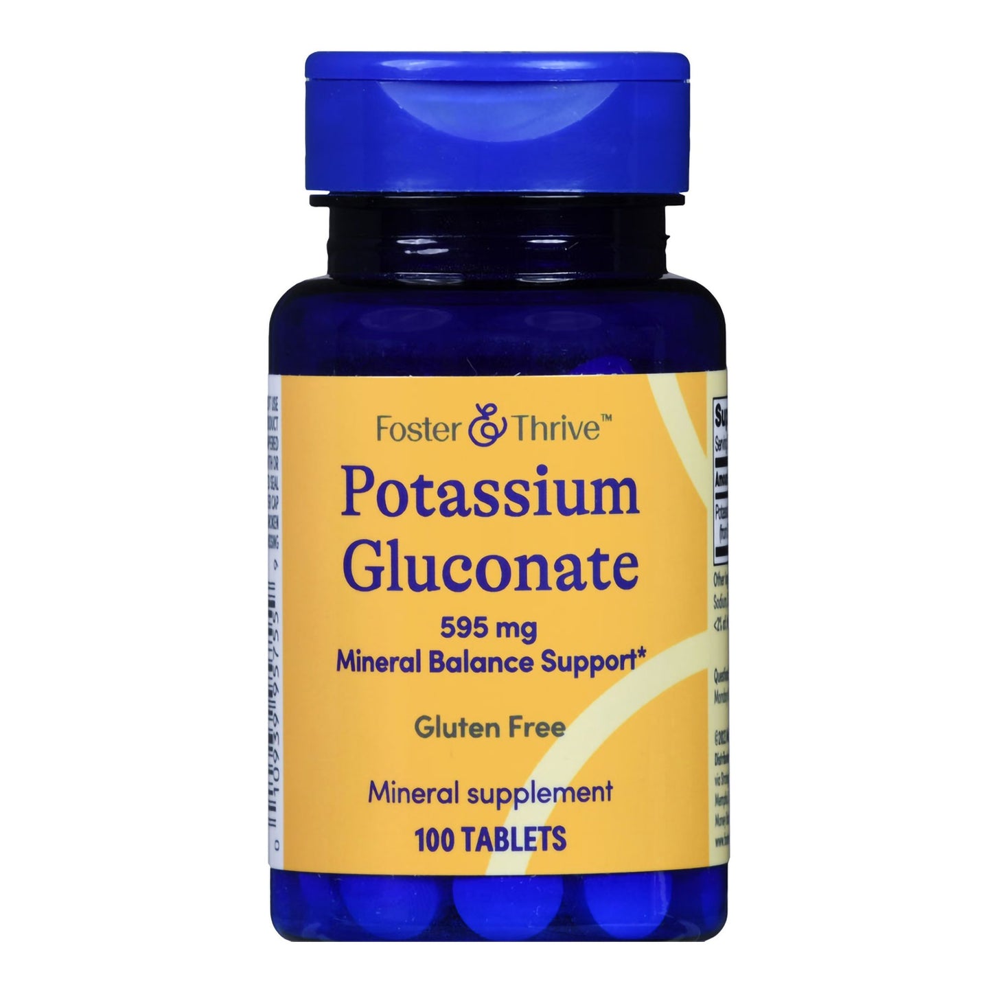POTASSIUM, TAB FT SM 99MG