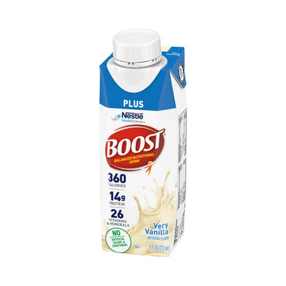 BOOST PLUS, VERY VANILLA 8OZ