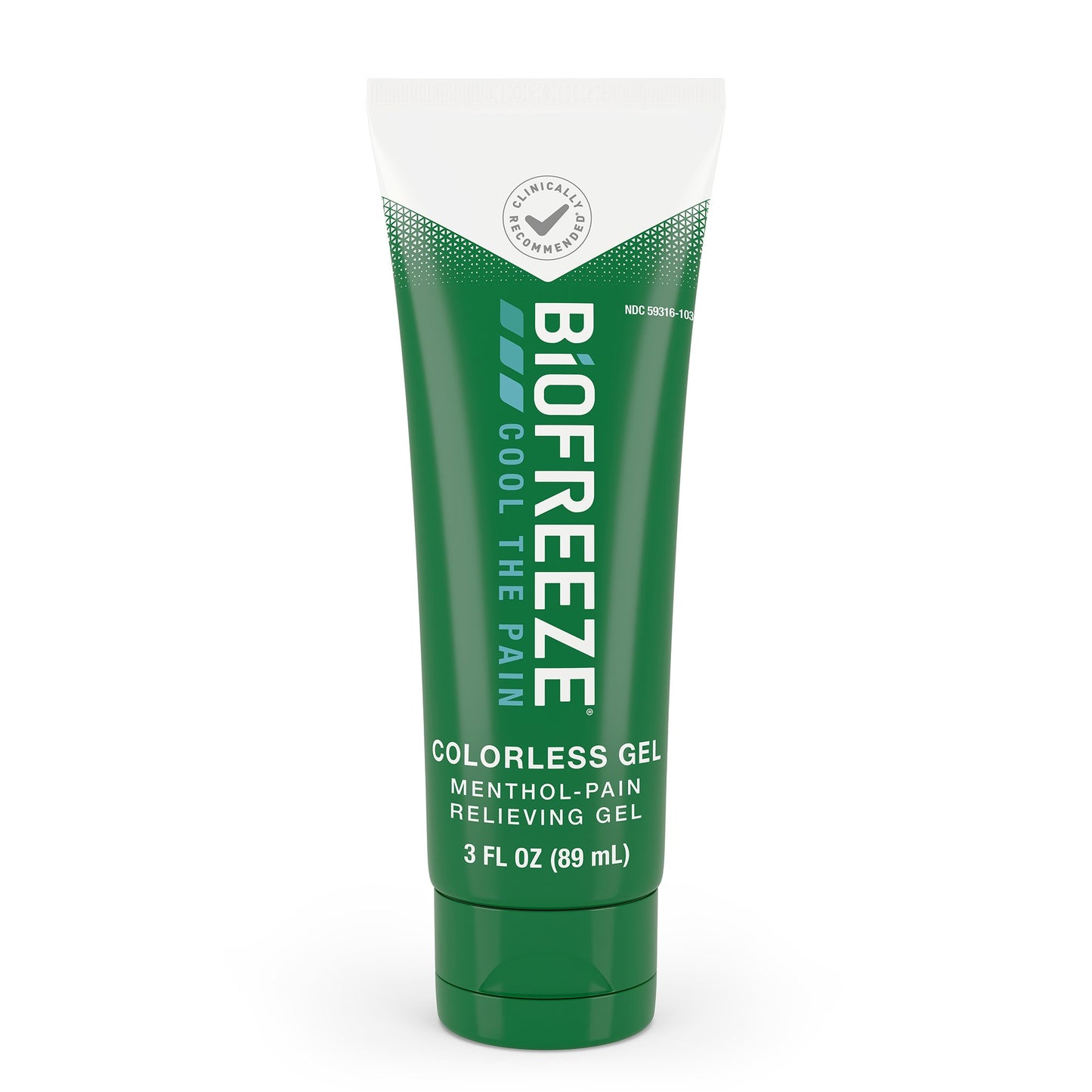 BIOFREEZE, GEL CLASSIC TUBE COLORLESS 3OZ